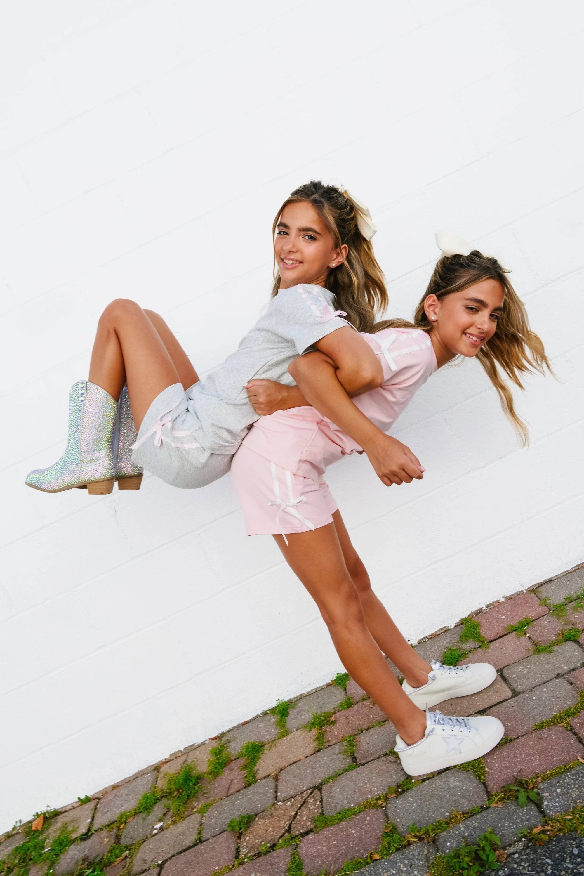 Sporty Bow Short Set