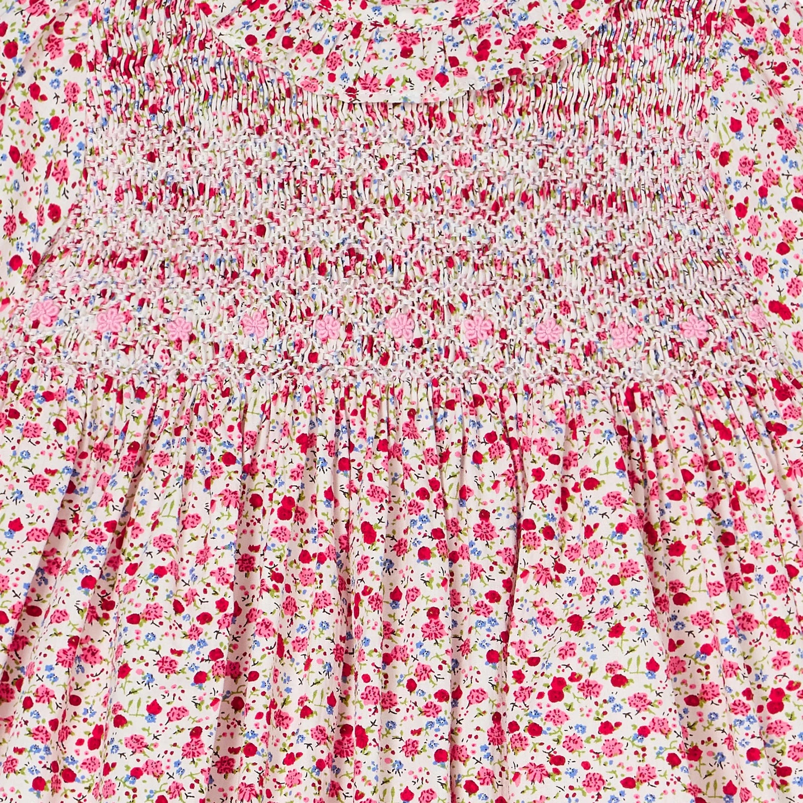 Hand-Smocked Baby Dress - Keelin
