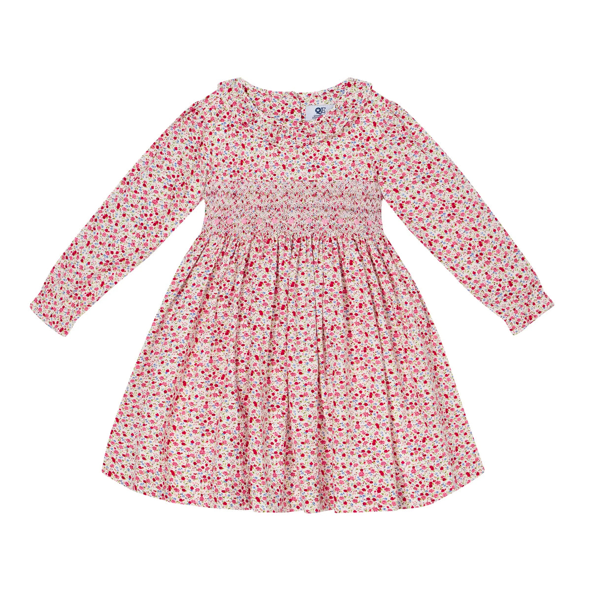 Hand-Smocked Girls Dress - Kendra