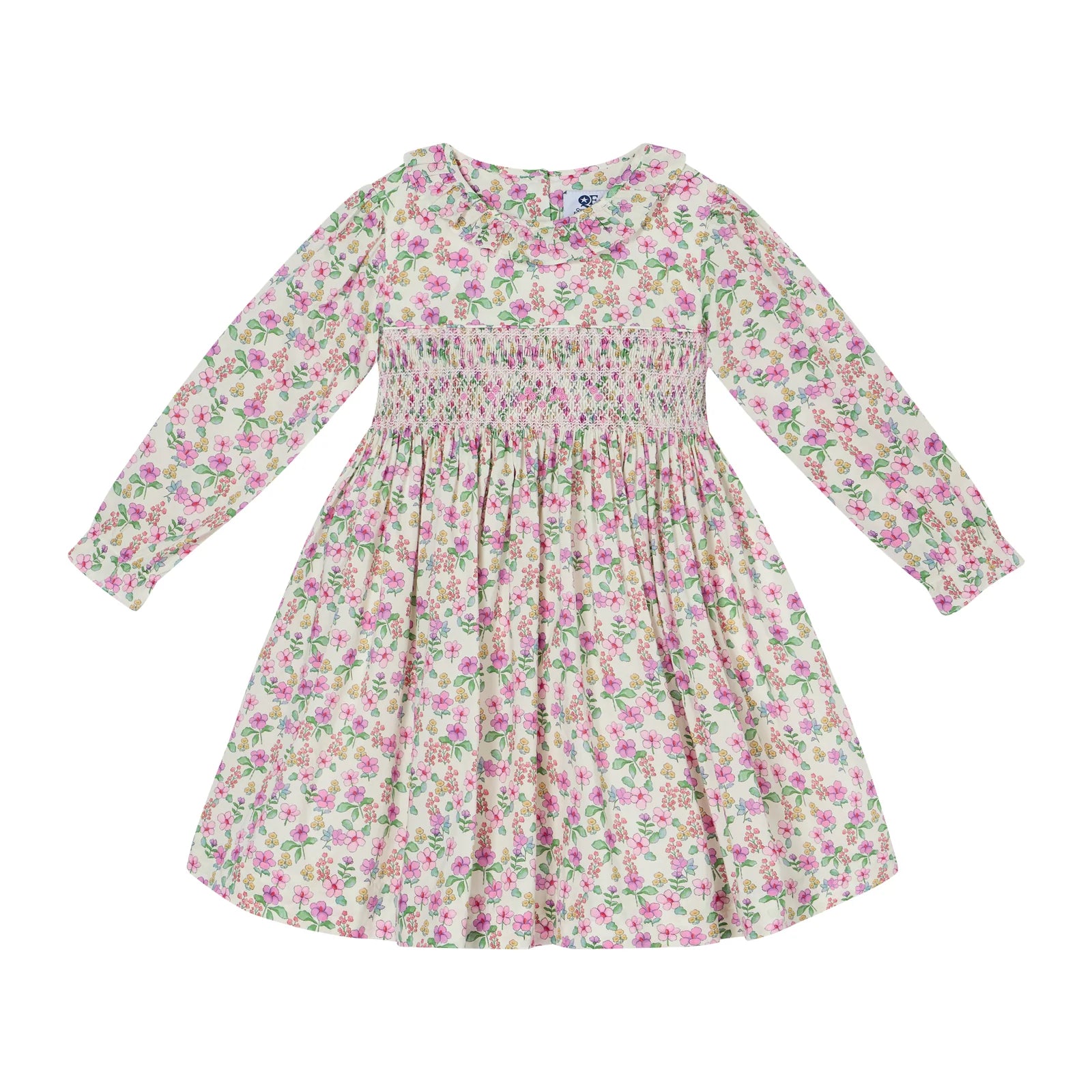 Hand-Smocked Girls Dress - Seraphine