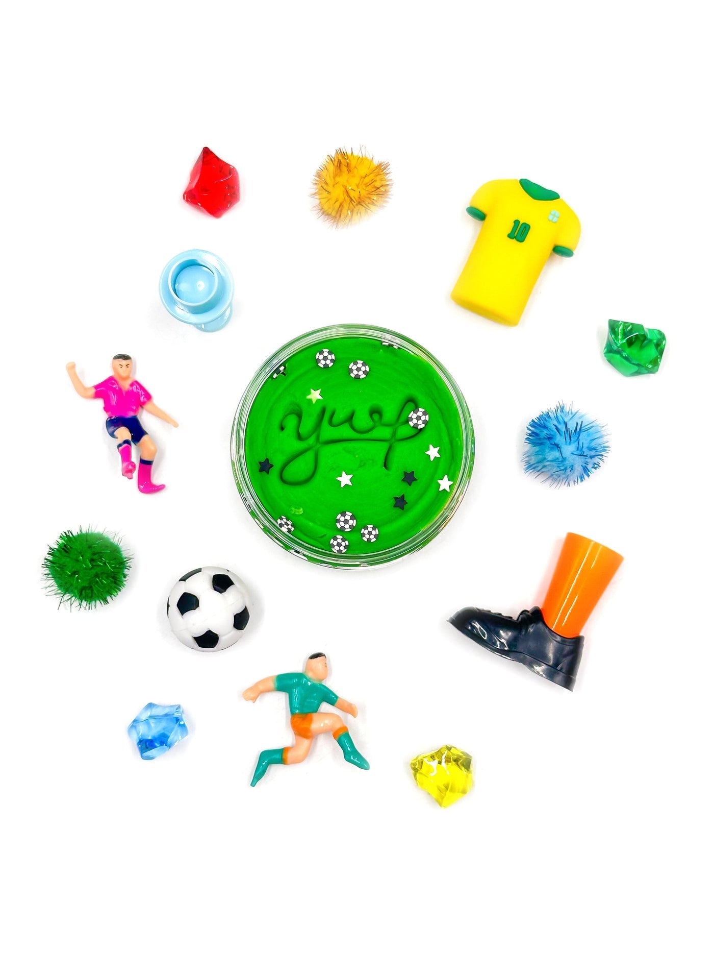 Grab & Go Dough Jar - Soccer