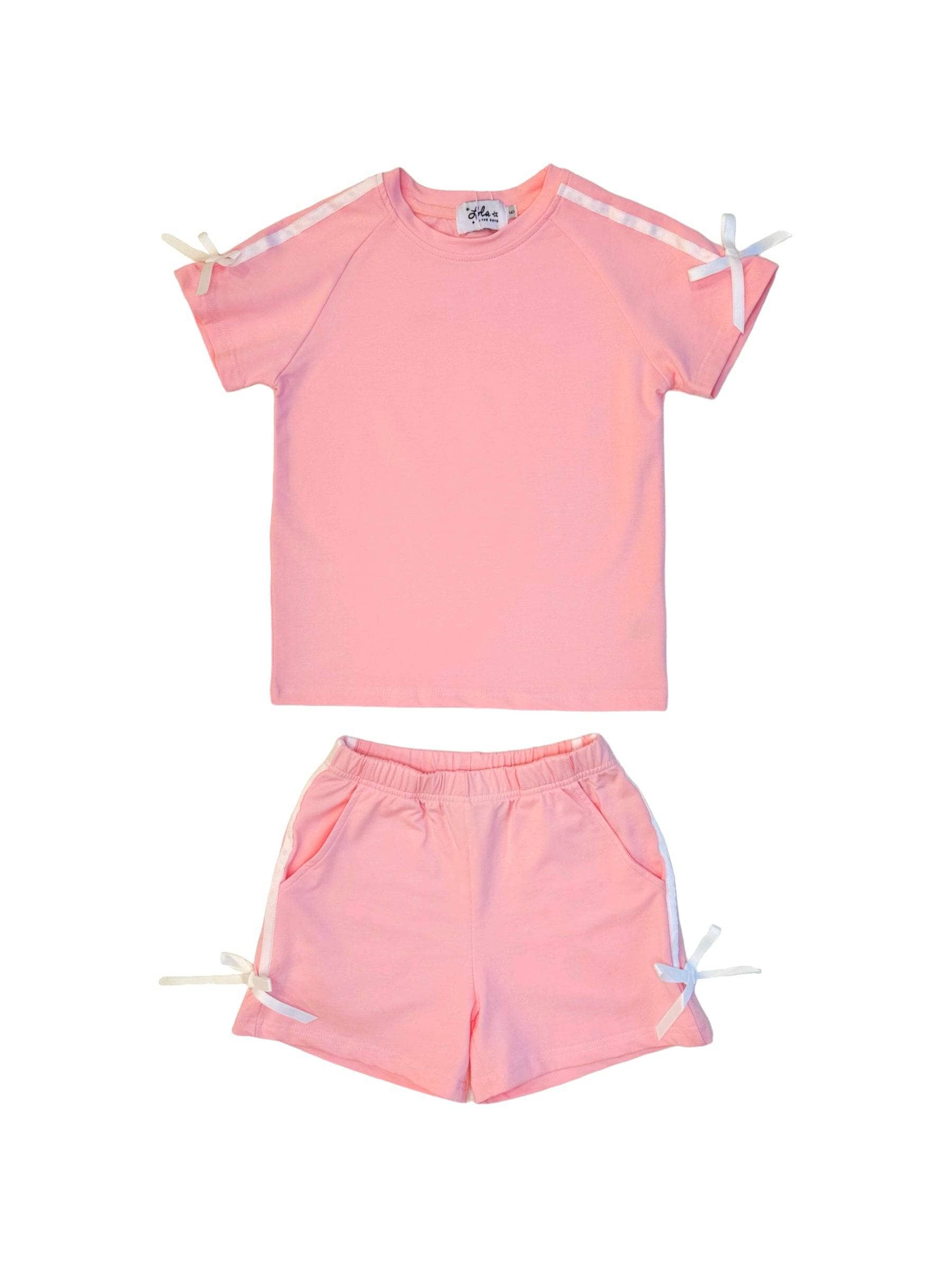 Sporty Bow Short Set