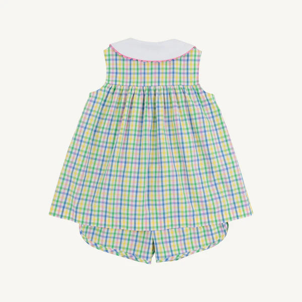 Sleeveless Tabitha's Teacher's Pet Set- Primland Plaid