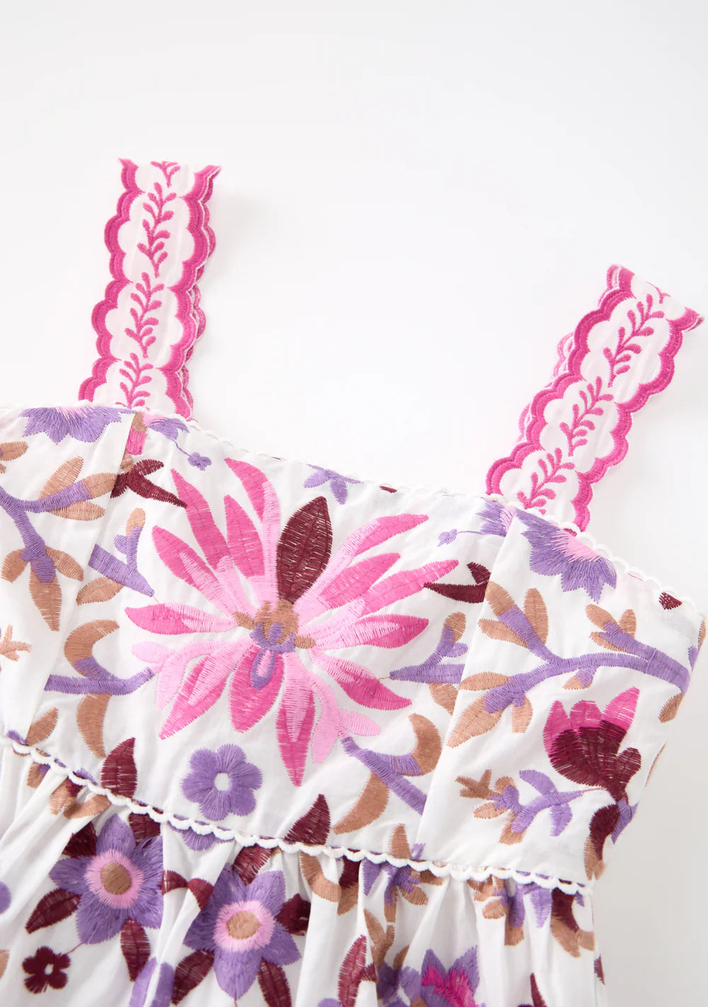 Taylee Embroidered Maxi Dress