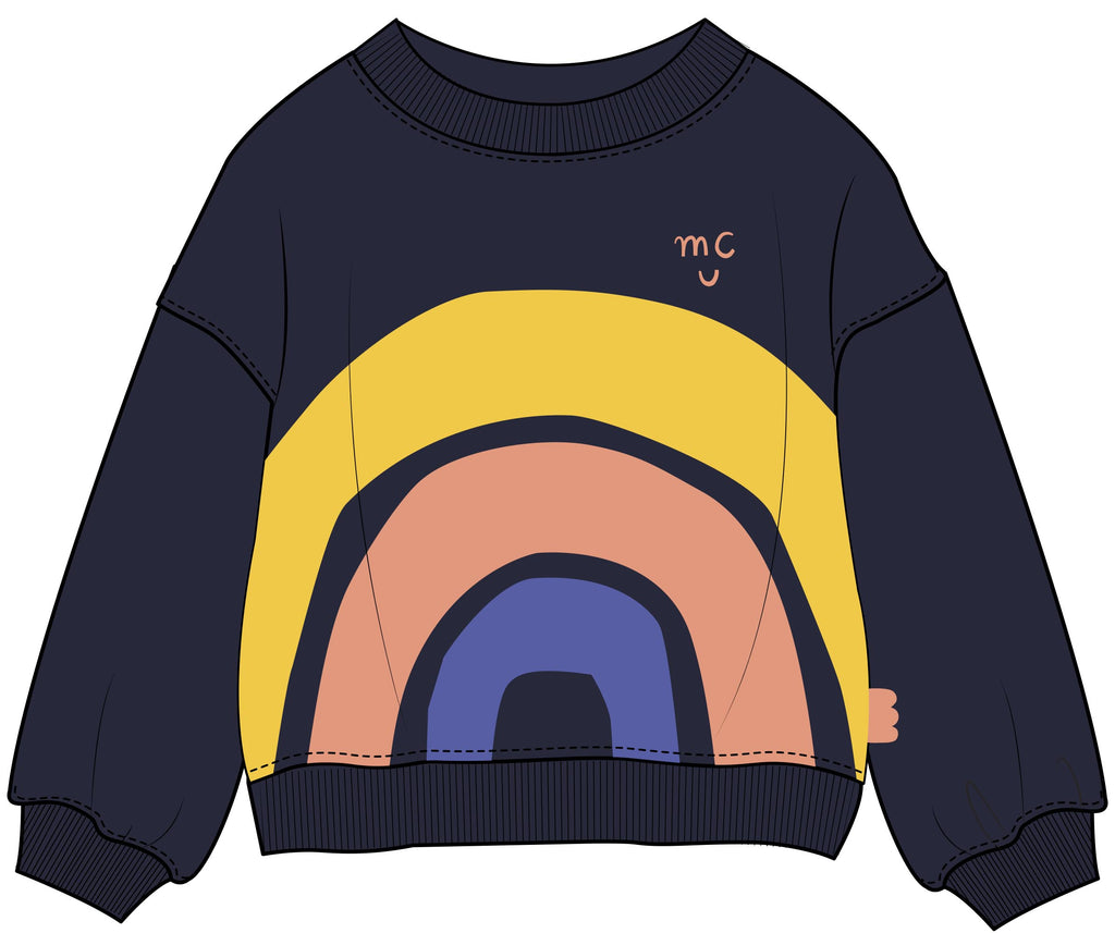 Rainbow Kid Sweatshirt