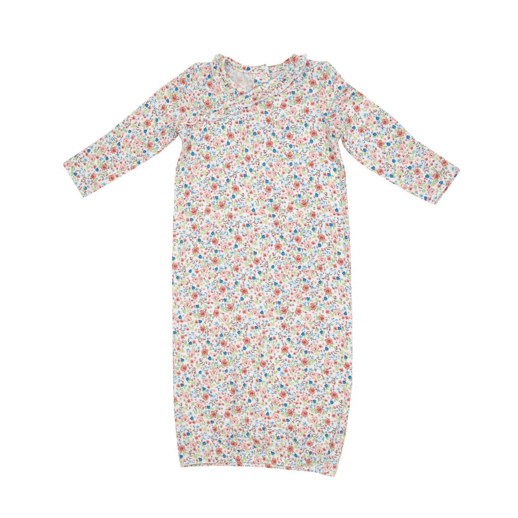 Dainty Floral Kimono Gown