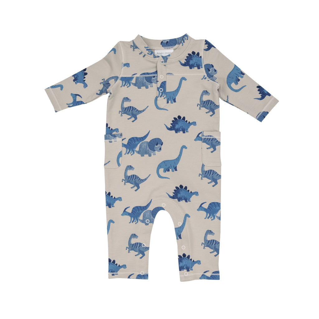 Dino French Terry French Terry Romper