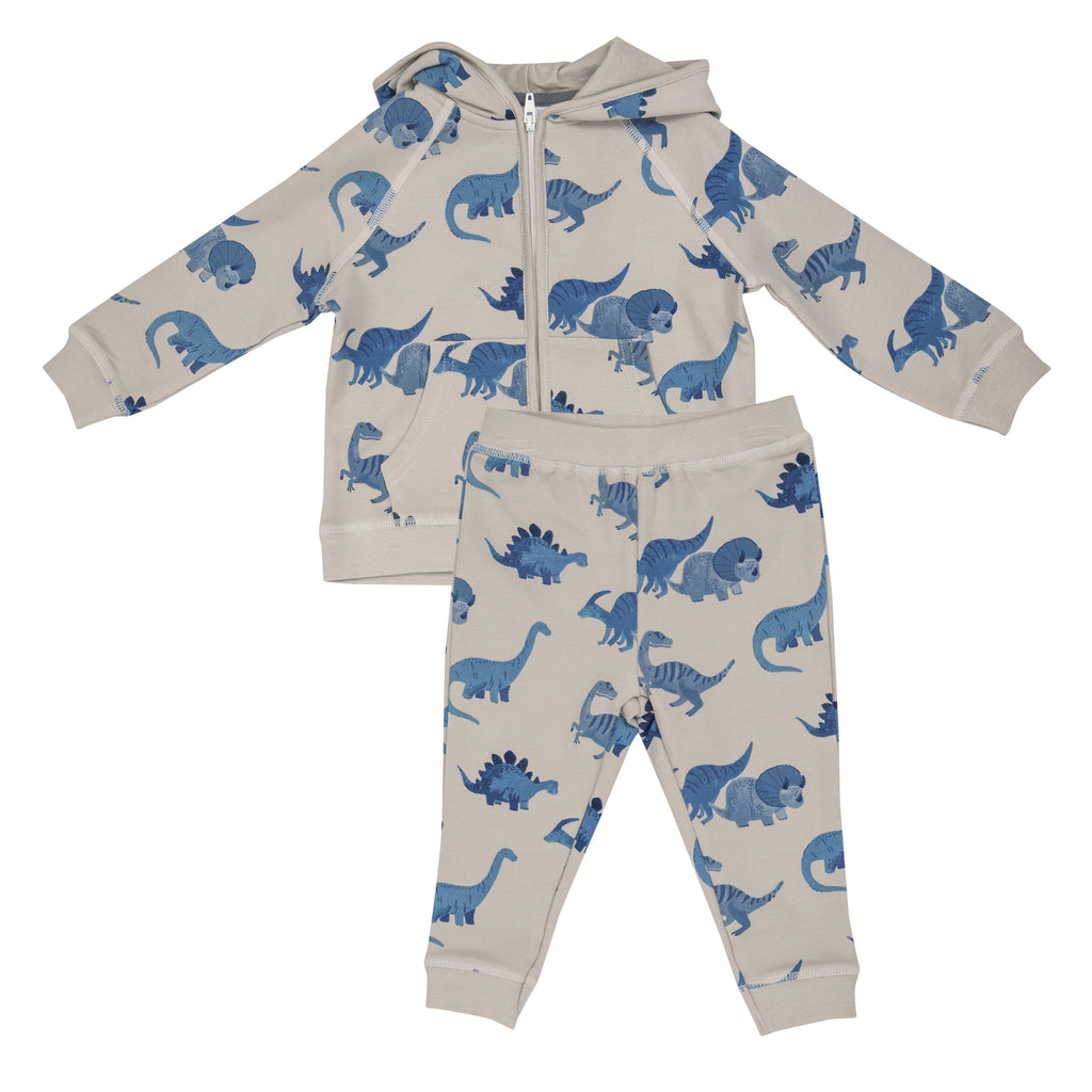 Dino French Terry Hoodie + Jogger Set