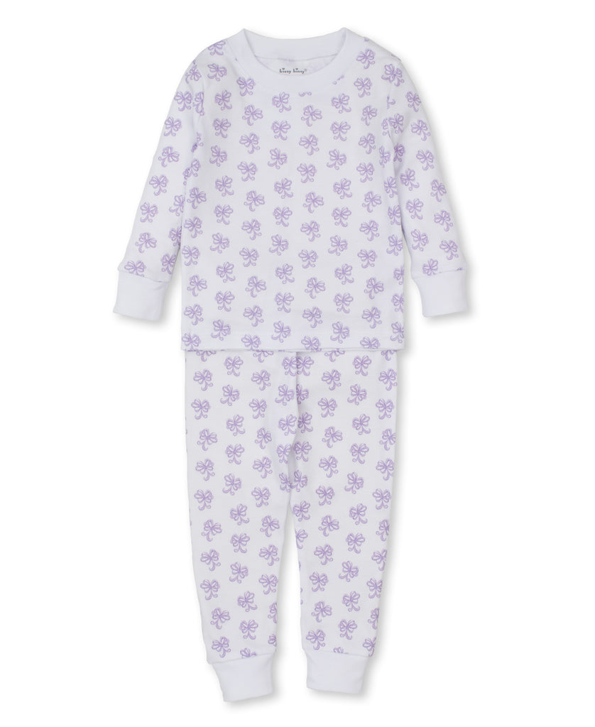 Lilac Bows All Around Pajama Set