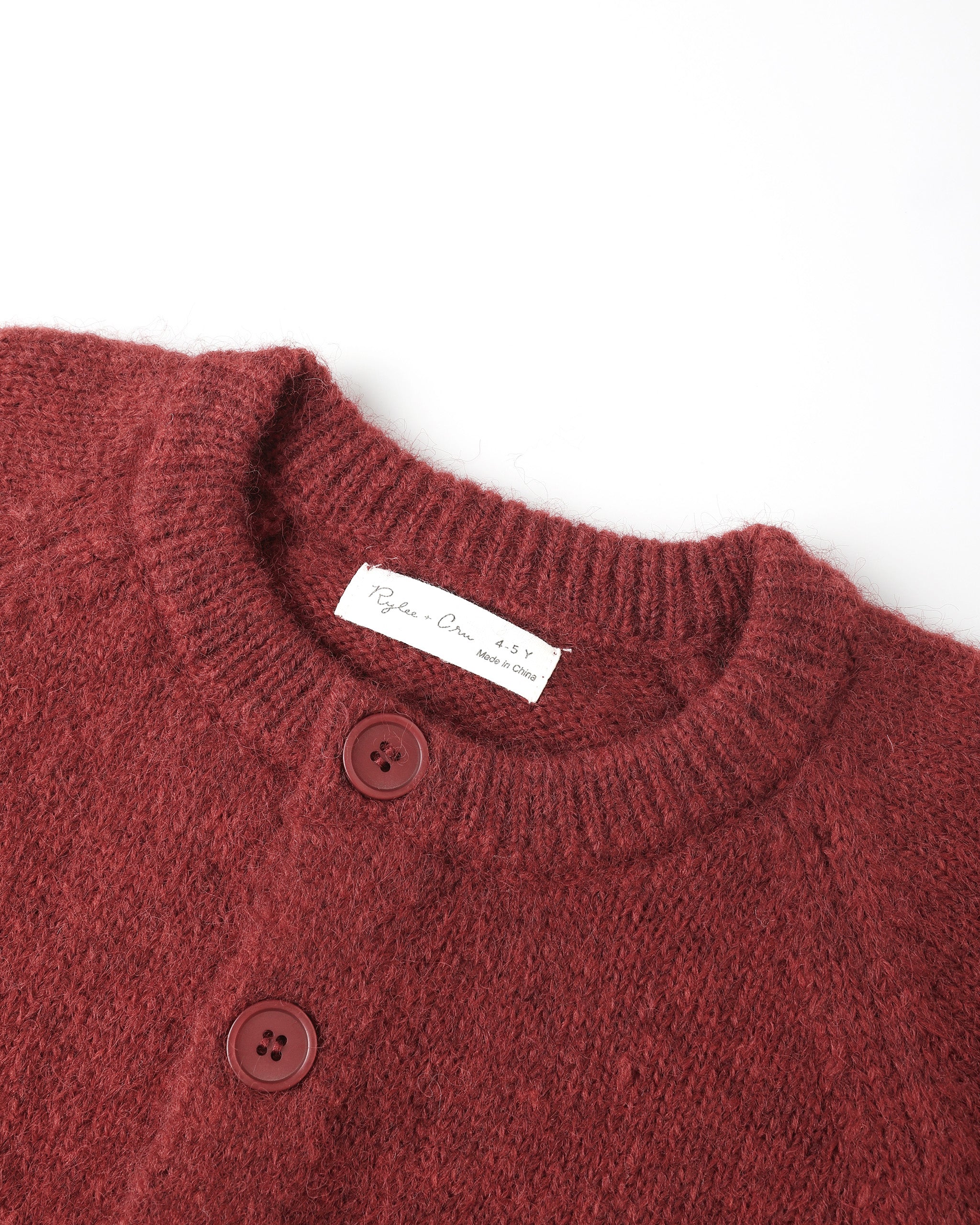 FUZZY CARDIGAN || RUBY