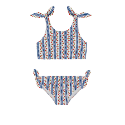 Strawberry Patch Tie Knot Bikini (Pre-Order)