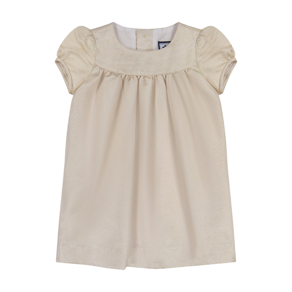 Matilda Party Dress - Gold Shimmer