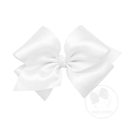 Small Classic French Satin Bow