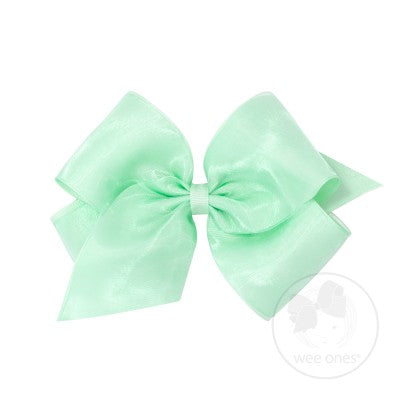 Medium Organza Overlay Bow
