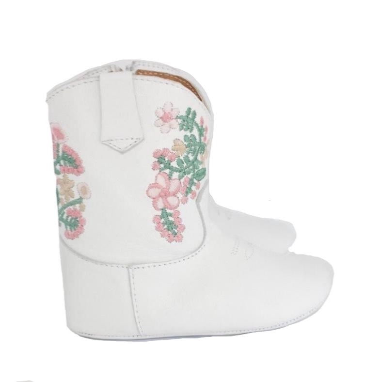 White Juliet Baby Boots