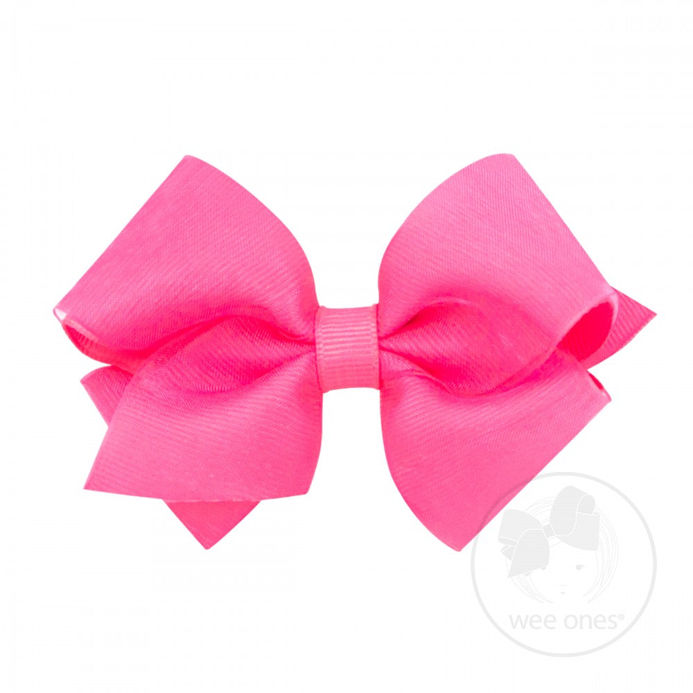 Extra Small Organza Overlay Bow
