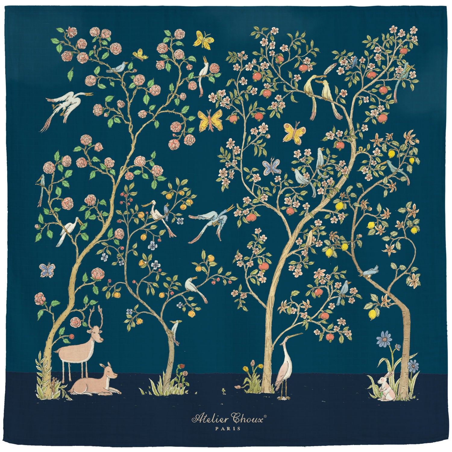 In Bloom Carré Blanket