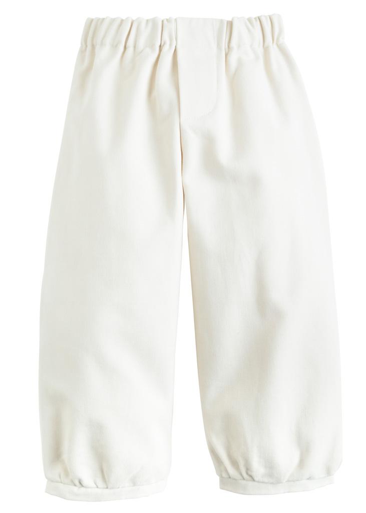 Pebble Twill Banded Pull On Pant