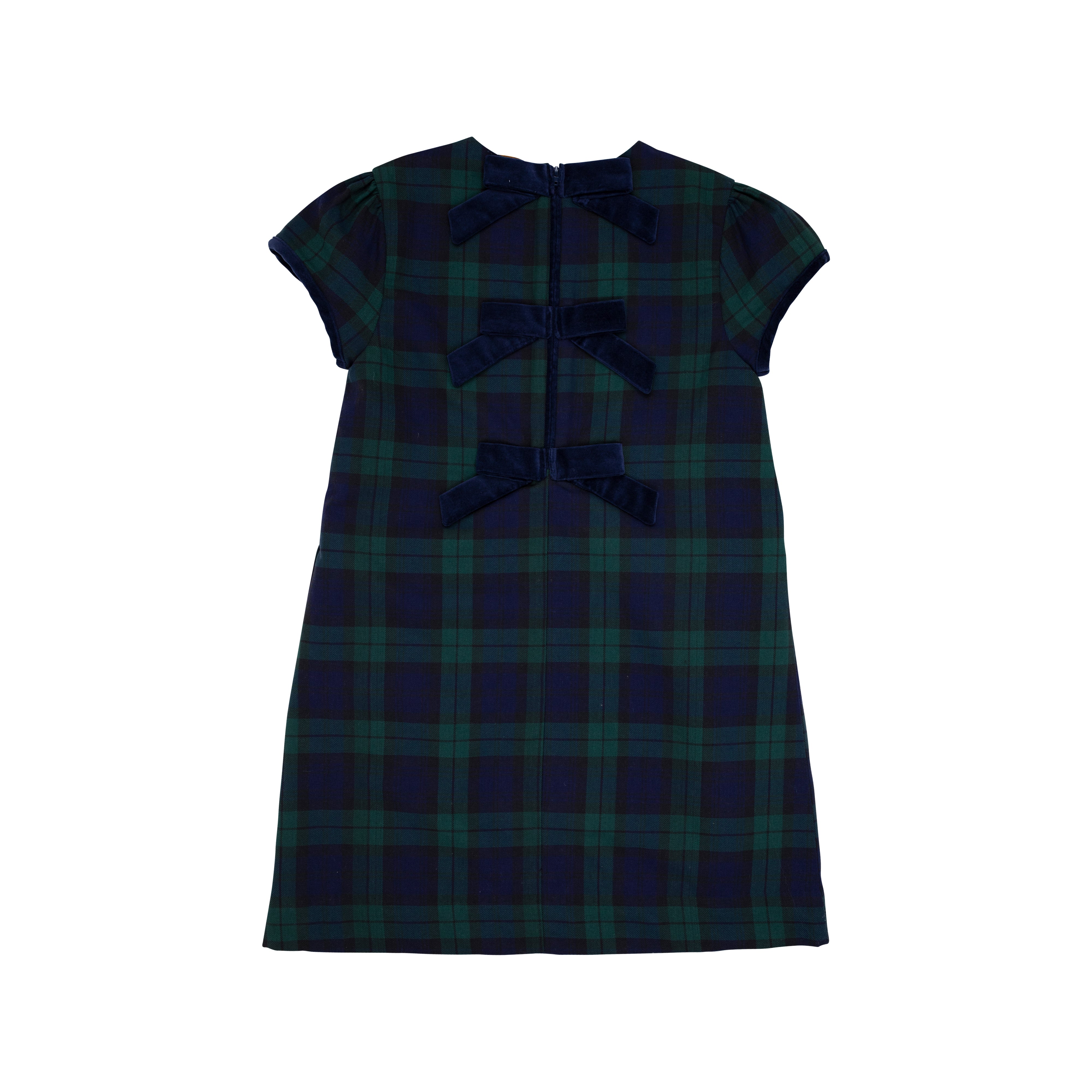 Bett's Bow Dress - Berwick Black Watch