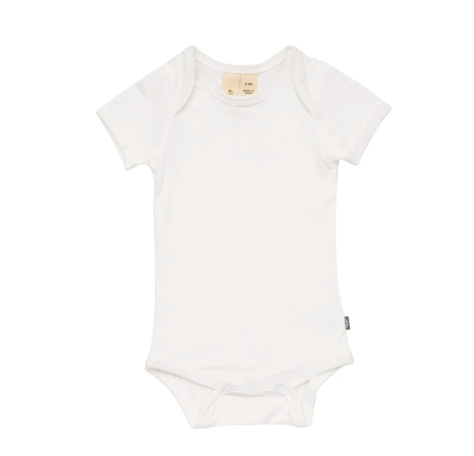Kyte Short Sleeve Bodysuit in Cloud