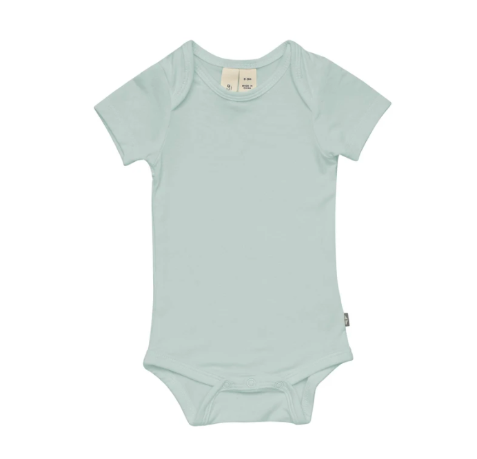 Kyte Short Sleeve Bodysuit in Sage