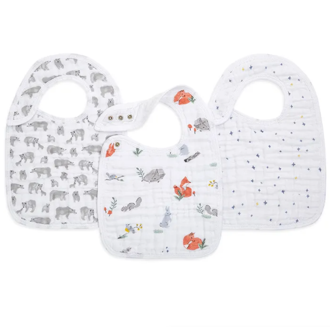 Snap Bibs 3pk