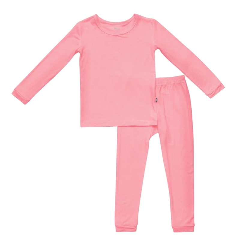 Toddler Pajama Set in Rose