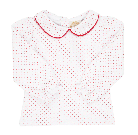 Maude's Peter Pan Collar LS Shirt (Pima)