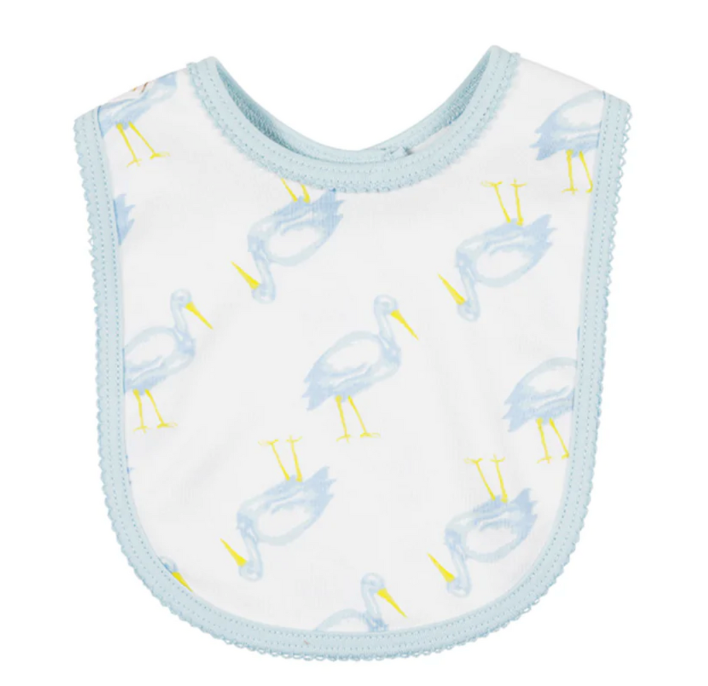 Burp Me Bib - Sir Proper Stork