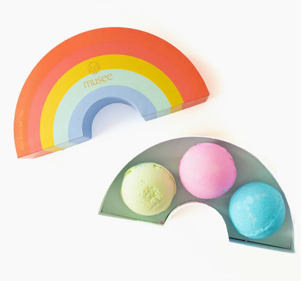 Rainbow Bath Balm Set