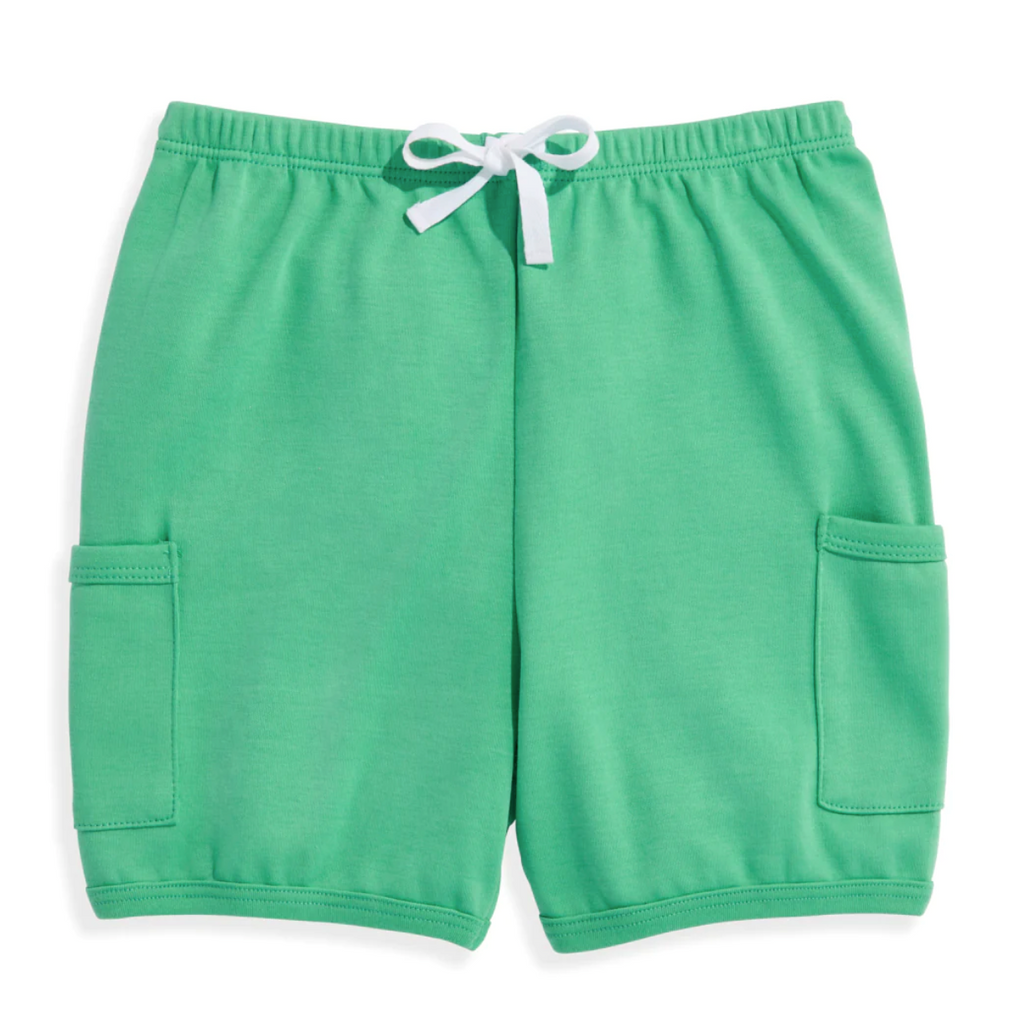 Boy's Pima Play Short- Green