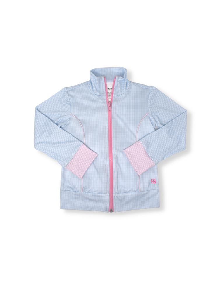 Juliet Jacket - Blue MG/Pink MG