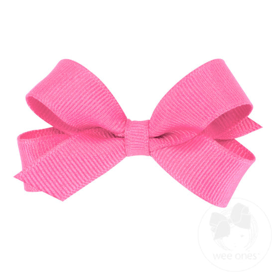 Tiny Classic Grosgrain Hair Bow