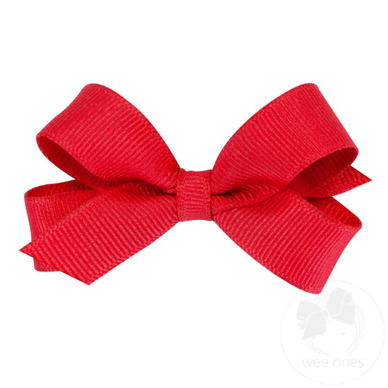 Tiny Classic Grosgrain Hair Bow