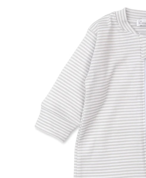 Kissy Kissy Stripes Zip Footie