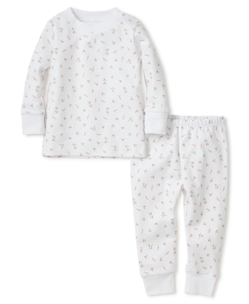 Garden Roses Print Pajama Set