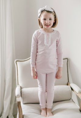 Alden Pajama Set - Light Pink
